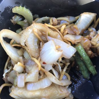 Panda Express - String bean chicken with chow mein - Chinese Near Me - Findlay, Ohio