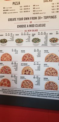 Menu photo 3 MOD Pizza Allen, TX
