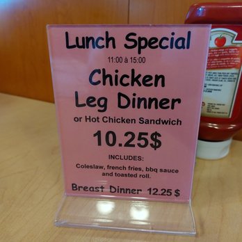 Chalet Bar B-Q - Lunch Special - Barbeque Near Me - Montreal, Quebec Chalet Bar B-Q - Lunch Special - Barbeque Near Me - Montreal, Quebec