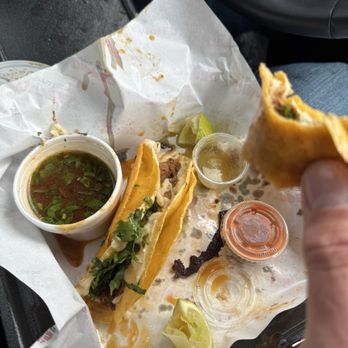 Dipped Birria Tacos - Heaven in Taco aka Beef Tacos - Mexican Near Me - Tampa, Florida Dipped Birria Tacos - Heaven in Taco aka Beef Tacos - Mexican Near Me - Tampa, Florida