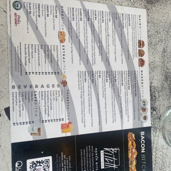 Bacon Bitch - Menu .. - Sandwiches Near Me - Miami Beach, Florida
