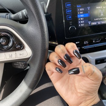 A&P Nails & Spa - Gel nails (I believe nail techs name was Andy) - Nail Salons Near Me - Miami, Florida