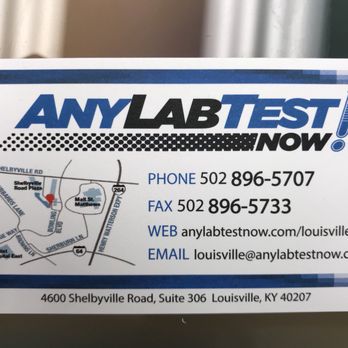 Any Lab Test Now - Laboratory Testing Near Me - Louisville, Kentucky