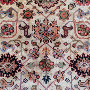 Rug Depot Outlet - Snippet of wool rug from India. - Rugs Near Me - Emeryville, California