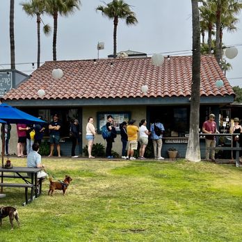 Harbor Cove Cafe - Lining up to order at the window - Seafood Near Me - Ventura, California