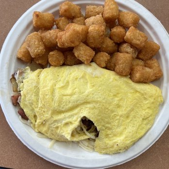 Button Up Cafe - 6. Spinach and Mushroom Omelet - Breakfast & Brunch Near Me - Pearl City, Hawaii Button Up Cafe - 6. Spinach and Mushroom Omelet - Breakfast & Brunch Near Me - Pearl City, Hawaii