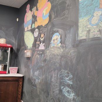Cherry On Top Ice Cream Shoppe - Chalkboard wall! - Ice Cream & Frozen Yogurt Near Me - Bartlett, Illinois