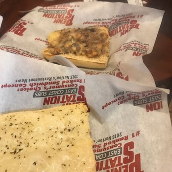 Penn Station East Coast Subs - Chicken Teriyaki and Cheesy Bread - Sandwiches Near Me - Washington, Pennsylvania