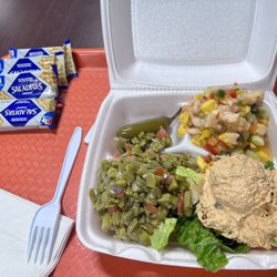 Paradise salad 1 - Nopales, ceviche and chicken chipotle
