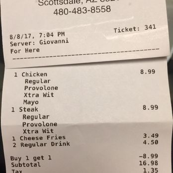 Corleone's - Tuesday nights are BOGO! - Sandwiches Near Me - Scottsdale, Arizona Corleone's - Tuesday nights are BOGO! - Sandwiches Near Me - Scottsdale, Arizona