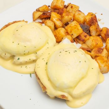 The Poked Yolk - crab cake benedict - Diners Near Me - Buffalo, New York The Poked Yolk - crab cake benedict - Diners Near Me - Buffalo, New York