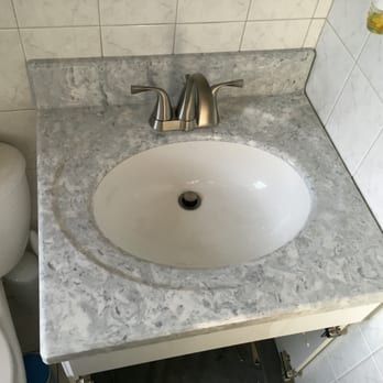 Grout Guru NYC - Re-grouted walls and new sink rejuvenated my old bathroom at a fraction of the cost of renovation. - General Contractors Near Me Grout Guru NYC - Re-grouted walls and new sink rejuvenated my old bathroom at a fraction of the cost of renovation. - General Contractors Near Me