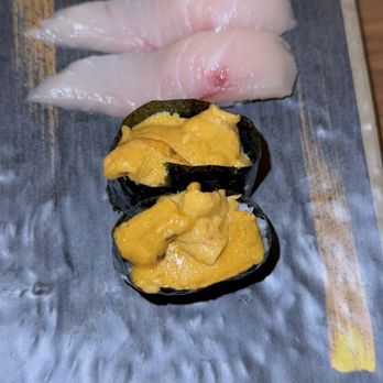 Mad For Sushi - Yellow tail and uni nigiri - Sushi Bars Near Me - Dublin, California Mad For Sushi - Yellow tail and uni nigiri - Sushi Bars Near Me - Dublin, California