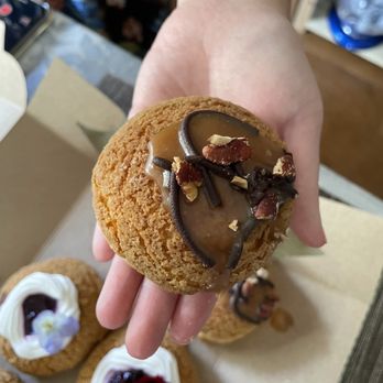 Puffs - How big they are relative to your hands. - Desserts Near Me