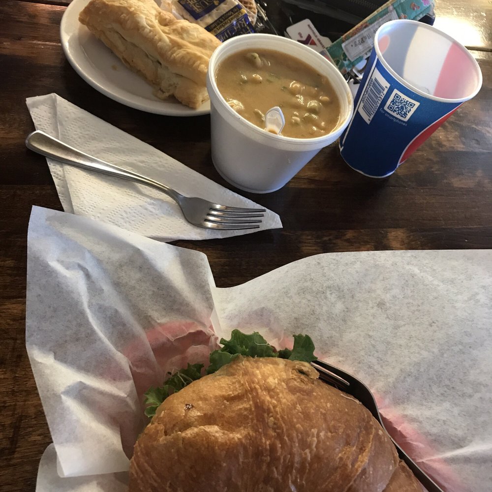 Caramel Cookie Waffles - a croissant sandwich and a cup of coffee - Waffles Near Me - Billings, Montana Caramel Cookie Waffles - a croissant sandwich and a cup of coffee - Waffles Near Me - Billings, Montana