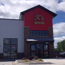 K's - Remember, the entrance for K's is on the back side of Bottle Barn Liquors.
