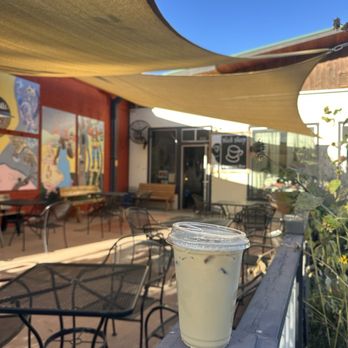 Black Sheep Espresso Bar - Ice lavender latte - Coffee & Tea Near Me - Bishop, California