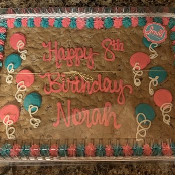 Jenn's Cookie Creations - Cookie cake! - Desserts Near Me - Rochester, New York
