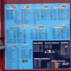 Restaurante Mobile Familiar - The Menu
