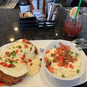 Another Broken Egg Cafe - City Grits and Hash Brown Benedict! - Breakfast & Brunch Near Me - Dunwoody, Georgia Another Broken Egg Cafe - City Grits and Hash Brown Benedict! - Breakfast & Brunch Near Me - Dunwoody, Georgia