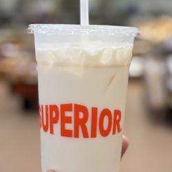 Superior Grocers - Grabbed an ice cold marzipan drink while buying a cake.