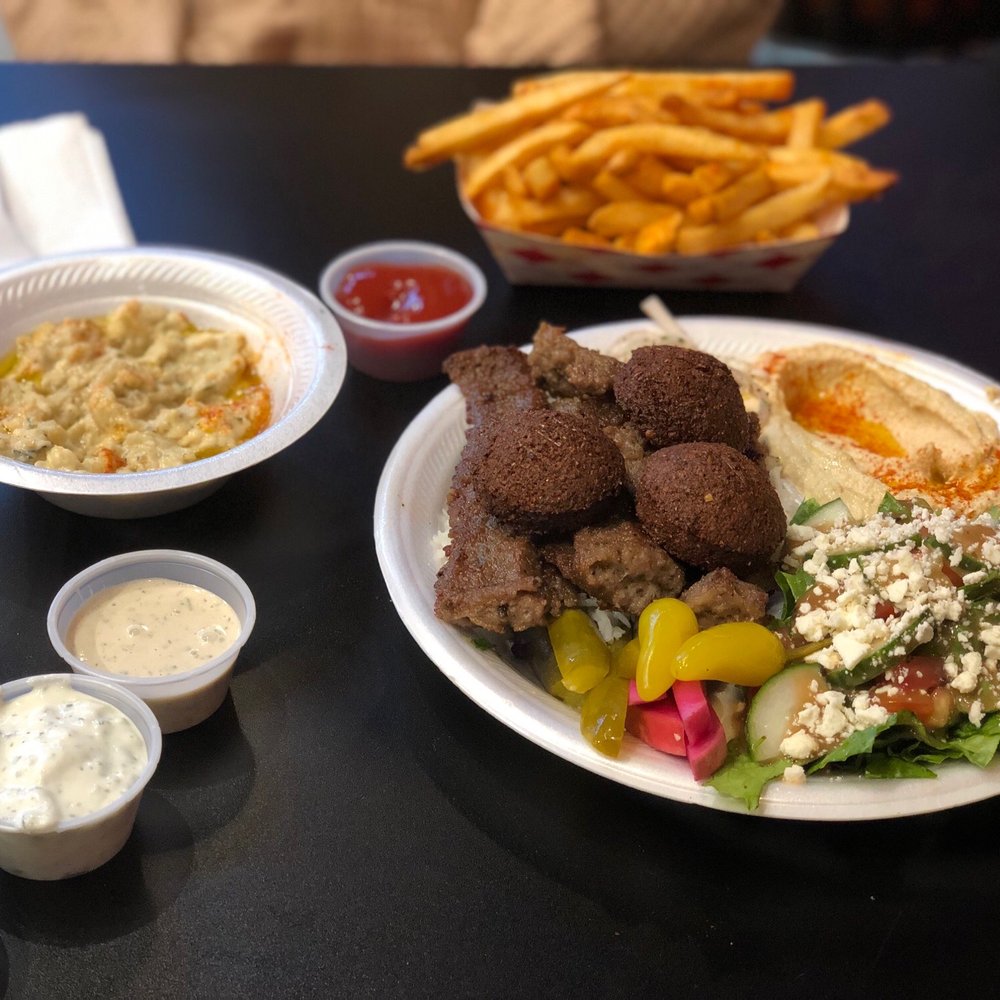 Pita Town - Mmmmmm...combo plate with lamb! - Mediterranean Near Me - Plano, Texas Pita Town - Mmmmmm...combo plate with lamb! - Mediterranean Near Me - Plano, Texas