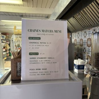 Chaîné - Menu - Bakeries Near Me - Santa Fe, New Mexico