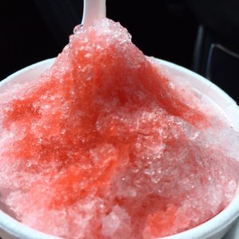 Tikiz Shaved Ice & Ice Cream - My creation after I took a few chunks of it and then remembered to take a photo - Shaved Ice Near Me Tikiz Shaved Ice & Ice Cream - My creation after I took a few chunks of it and then remembered to take a photo - Shaved Ice Near Me
