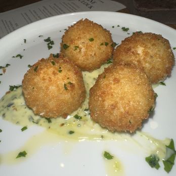 Cooper’s Hawk Winery & Restaurant - Four cheese truffle arancini - New American Near Me - Dania Beach, Florida Cooper’s Hawk Winery & Restaurant - Four cheese truffle arancini - New American Near Me - Dania Beach, Florida