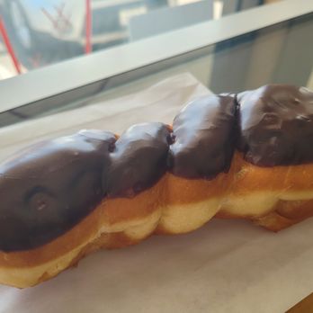 K D's Donuts - Chocolate Glazed Twist Donut - Donuts Near Me - Chula Vista, California