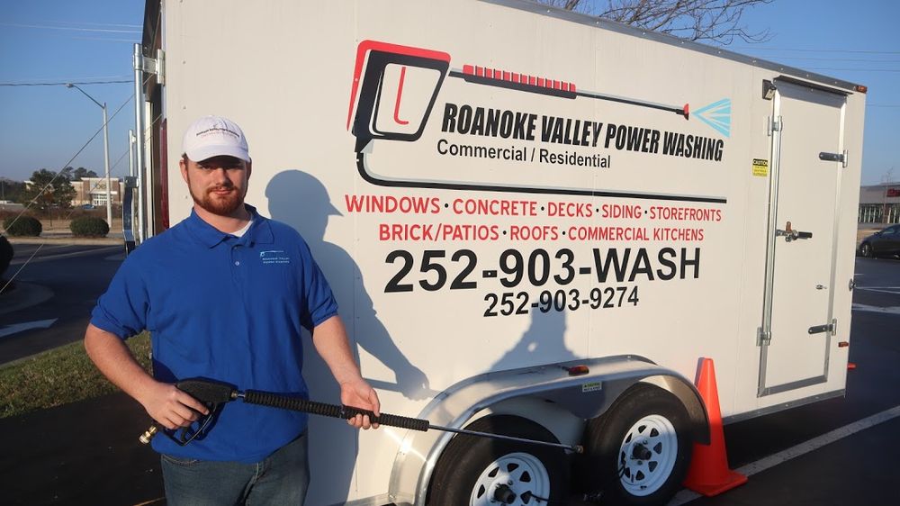 ROANOKE VALLEY POWER WASHING 4274 Thelma Rd, Roanoke Rapids, North