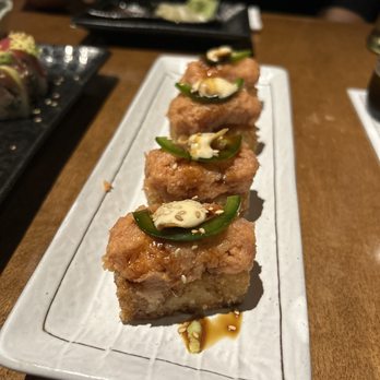 9 Style Sushi - Spicy tuna crispy rice - Sushi Bars Near Me - San Clemente, California 9 Style Sushi - Spicy tuna crispy rice - Sushi Bars Near Me - San Clemente, California