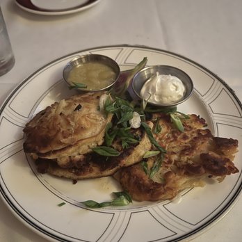 Kurt's Euro Bistro - Potato Pancakes - Modern European Near Me - Duluth, Georgia