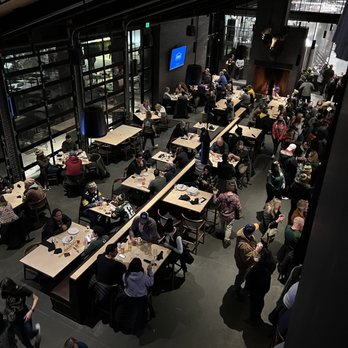 Hinterland Brewery - Large downstairs are with bar, also another bar and more seating upstairs - New American Near Me - Green Bay, Wisconsin