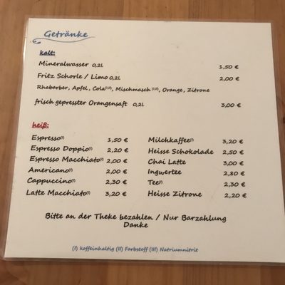 Menu photo 1 Schönes Café Berlin, BE Menu photo 1 Schönes Café Berlin, BE