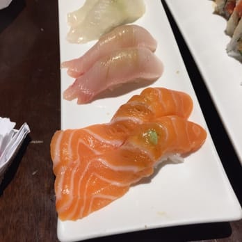 Chobop - Salmon, yellowtail, and halibut sushi. - Sushi Bars Near Me - Costa Mesa, California