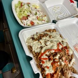 NY Chicken and Grill - Grilled Chicken, Rice & salad.