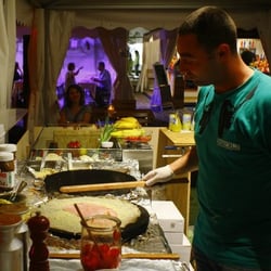 Plattenladen-Crepes