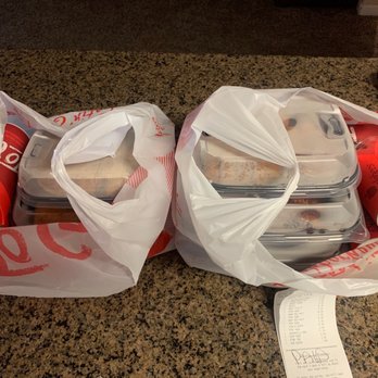 Applebee's Grill + Bar - All 5 Items As Well As Fries. Not Able To Fit Into One Bag. - American Near Me - Hanford, California Applebee's Grill + Bar - All 5 Items As Well As Fries. Not Able To Fit Into One Bag. - American Near Me - Hanford, California