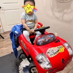 Kool Hair Cuts - My son's first professional hair cut