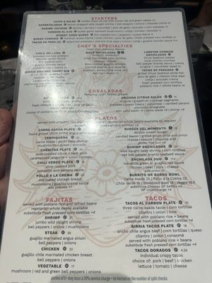 Menu photo 2 The Guadalupe on Main Mesa, AZ