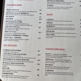 Bubala Cafe & Grill - Uzbek Near Me - Dallas, Texas