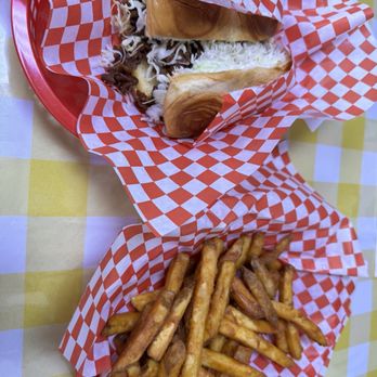 Corner Grille - Kalbi Burger + Seasoned Fries - Korean Near Me - Van Nuys, California Corner Grille - Kalbi Burger + Seasoned Fries - Korean Near Me - Van Nuys, California