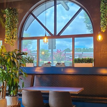 Cafe Blue - A preview of the wonderful set up that creates a relaxed ambiance. Perfect for dates or studies! - Coffee Roasteries Near Me - Duluth, Georgia