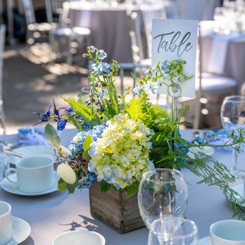 Henry's Place - Centerpieces for non-profit gala - Floral Designers Near Me - San Mateo, California