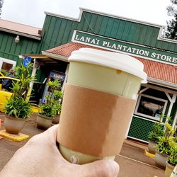 Lanai Plantation Store - Got me a large cup of Joe from the Lanai Plantation Store.