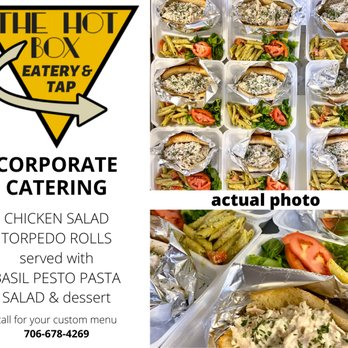 The Hot Box Eatery & Tap - Yes! We Cater. - New American Near Me - Washington, Georgia The Hot Box Eatery & Tap - Yes! We Cater. - New American Near Me - Washington, Georgia