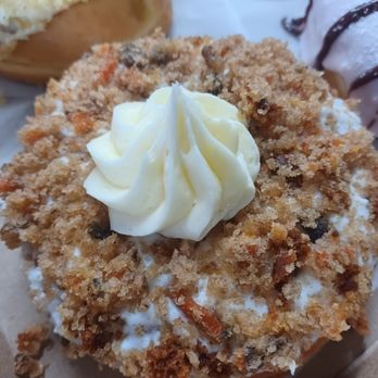 Grounds Donut House - Carrot cake - Coffee & Tea Near Me - Bronx, New York Grounds Donut House - Carrot cake - Coffee & Tea Near Me - Bronx, New York