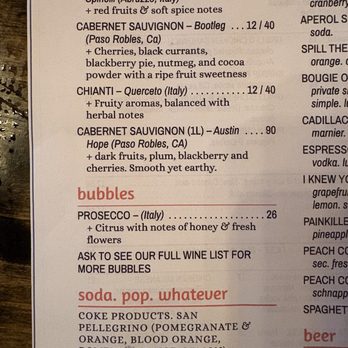Pour on Center - Menu - Gastropubs Near Me - Ebensburg, Pennsylvania