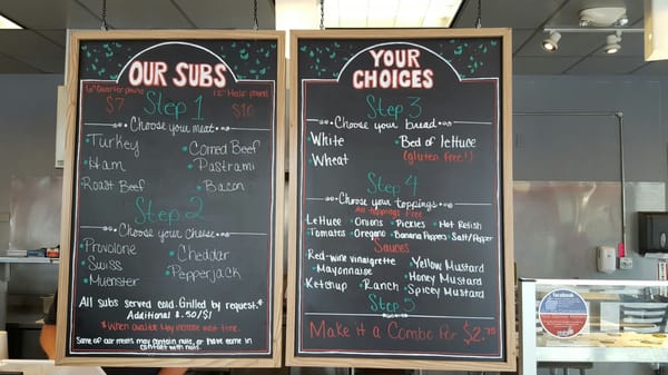 Menu photo 6 Subplicity Breezewood, PA